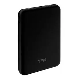 Аккумулятор внешний универсальный TFN PB-201-BK 5000mAh SlimDuo black