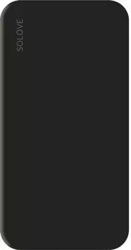 Аккумулятор внешний Xiaomi 001M+ Black RUS 10000mAh Type-C/2*USB, кожаный чехол, черный