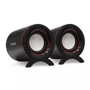 Акустическая система 2.0 Exegate Disco 150 EX287051RUS USB, 2х5Вт (10Вт RMS), 100-20000Гц, черный, Color Box