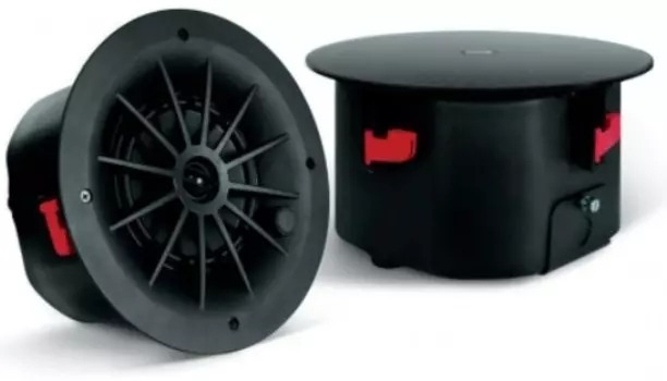 Акустическая система BIAMP C-IC6 Black 912.0953.900/911.0953.900 пассивная 2-полосная, coax, потолочная(DSP). 6.5"НЧ, 1"ВЧ.60 Гц-20 кГц.60Вт/120Вт/240