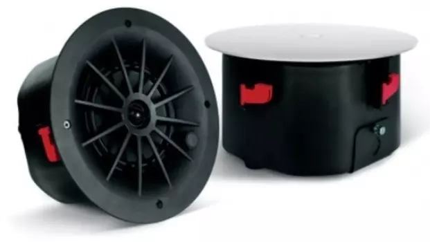 Акустическая система BIAMP C-IC6 (White) пассивная 2-полосная потолочная(DSP). 6.5"НЧ, 1"ВЧ.60 Гц-20 кГц.60Вт/120Вт/240Вт(8 Ом).Макс.SPL:105dB.Indoor.