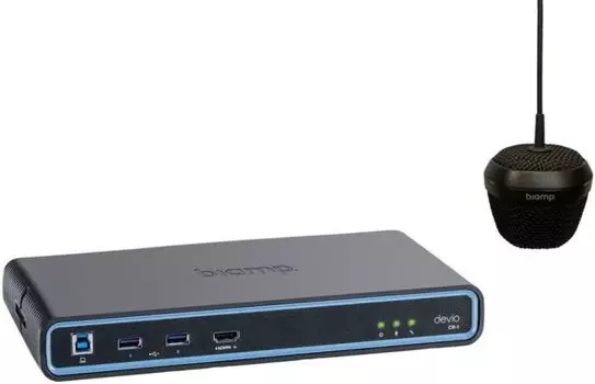 Акустическая система BIAMP DevioSCR-20C(Black) 912.0496.900/911.0496.900 В комплекте: (хаб) SCR-20- 1 шт. + микрофон DCM-1 -1 шт: технология Beamtrack