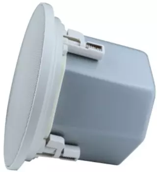 Акустическая система ITC T-206CK Громкоговоритель потолочный коаксиальный 6"+ 1", 40W@16, металл. задняя крышка и решётка, шт