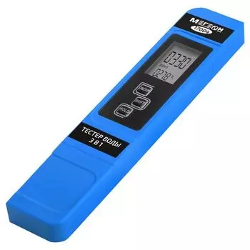 Анализатор воды МЕГЕОН 17004 3 в 1 (солемер/кондуктометр/термометр)