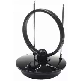 Антенна активная Harper ADVB-2969 H00000510 комнатная, DVB-T2, VHF/UHF (174–230 MHz, 470-862 MHz), 30 dB, 75 , 3 dB, 1 м