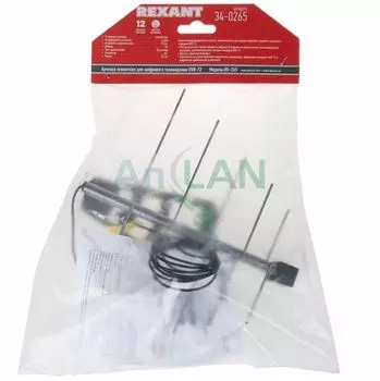 Антенна Rexant 34-0265 ТВ комнатная для цифрового телевидения DVB-T2 (модель RX-265)
