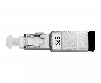 Аттенюатор оптический TELCORD ATT-FM-LC/U-SM-3 LC/UPC-FM (мама-папа), 3дБ