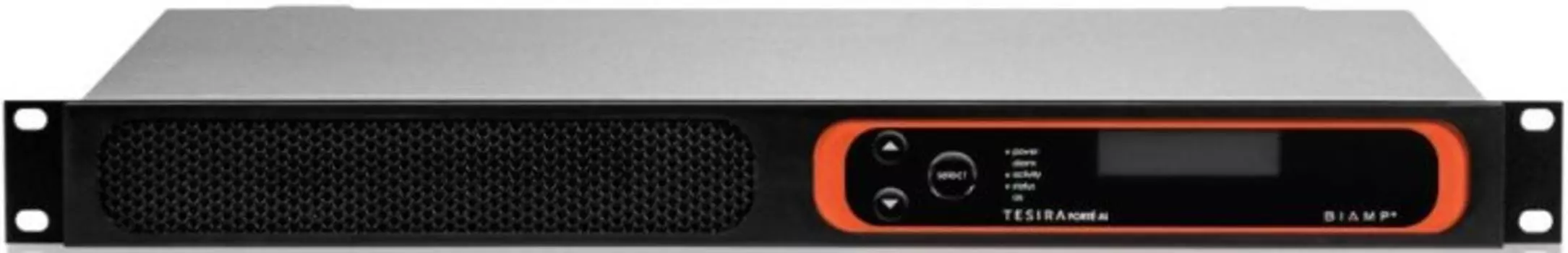 Аудиопроцессор BIAMP TesiraFORTE AVB AI 912.0396.900/911.0396.900 12 вх., 8 вых. (Euroblock); 128 х 128 AVB; 8 CH по USB; OLED-дисплей, Ethernet (RJ45