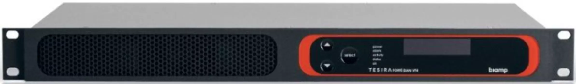 Аудиопроцессор BIAMP TesiraFORTE DAN VT4 912.0453.900/911.0453.900 4х4 (32 x 32 Dante); 4 вх. c AEC. 4 вых., 8 CH по USB, 2-канальный VoIP-интерфейс S