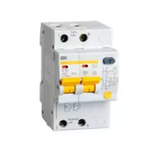 Автоматический выключатель дифф. тока (АВДТ) IEK MAD10-2-010-C-010 АД12 2Р 10А 10мА