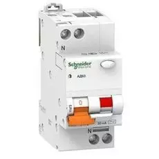 Автомат дифференциальный Schneider Electric 11472 АД63 1П+Н 40А 300MA C