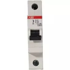 Автоматический выключатель ABB 2CDS251001R0634 S201 1P 63А (С) 6kA