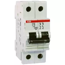 Автоматический выключатель ABB 2CDS252001R0164 S202 2P 16А (С) 6kA