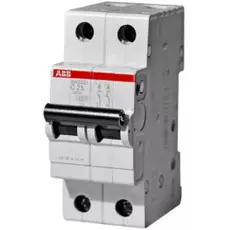 Автоматический выключатель ABB 2CDS252001R0254 S202 2P 25А (С) 6kA