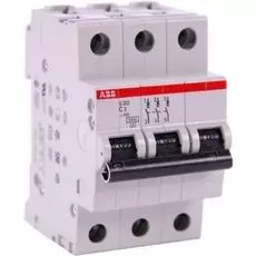 Автоматический выключатель ABB 2CDS253001R0024 S203 3P 2A (C) 6kA