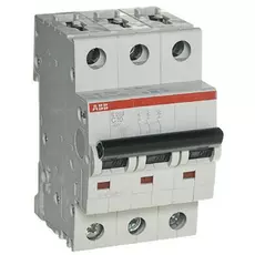 Автоматический выключатель ABB 2CDS253001R0104 S203 3P 10А (С) 6kA