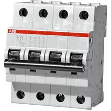 Автоматический выключатель ABB 2CDS254001R0254 S204 4P 25A (C) 6kA