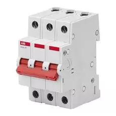 Автоматический выключатель ABB 2CDS643041R0064 3P, 6A,C, 4,5кА, BMS413C06