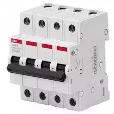 Автоматический выключатель ABB 2CDS644041R0064 4P, 6A,C, 4,5кА, BMS414C06