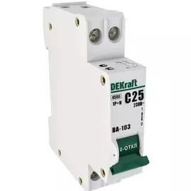 Автоматический выключатель DEKraft 12180DEK
