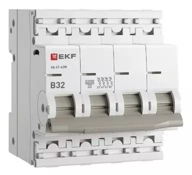 Автоматический выключатель EKF M636432B 4P 32А (B) 6кА ВА 47-63N PROxima