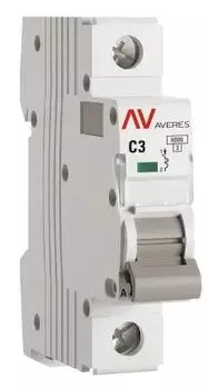 Автоматический выключатель EKF mcb6-1-03C-av AV-6 1P 3A (C) 6kA AVERES
