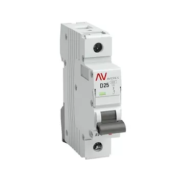Автоматический выключатель EKF mcb6-1-25D-av AV-6 1P 25A (D) 6kA AVERES