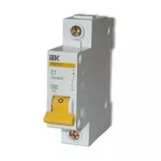 Автоматический выключатель IEK MVA20-1-001-C ВА47-29 1Р 1А 4,5кА х-ка С