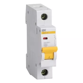 Автоматический выключатель IEK MVA20-1-032-D KARAT ВА47-29 1P D 32А 4.5кА