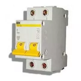 Автоматический выключатель IEK MVA20-2-005-C ВА47-29 2Р 5А 4,5кА х-ка С