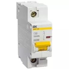 Автоматический выключатель IEK MVA40-1-080-C ВА 47-100 1Р 80А 10 кА х-ка С