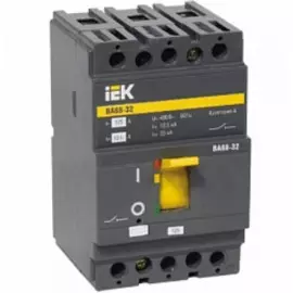 Автоматический выключатель IEK ВА88-32 SVA10-3-0025 трехполюсный 25А 25кА РЭ500А