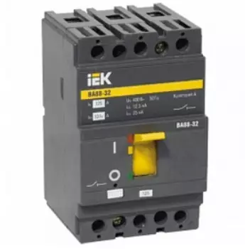 Автоматический выключатель IEK ВА88-33 SVA20-3-0032 трехполюсный 32А 35кА РЭ500А