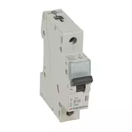 Автоматический выключатель Legrand 403860 TX³ 6000 - 10 кА - тип характеристики B, 1П, 230/400 В~, 16 А, 1 модуль