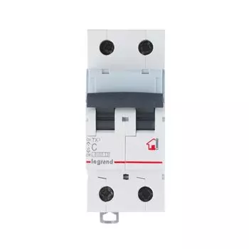 Автоматический выключатель Legrand 403933 TX 6000 - 10 кА - тип характеристики C, 2П, 230/400 В~, 32 А, 2 модуля