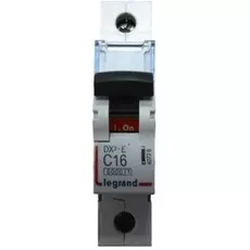 Автоматический выключатель Legrand 407263 DX-E 6000 - 6 кА - тип характеристики C, 1П, 230/400 В~, 16 А, 1 модуль