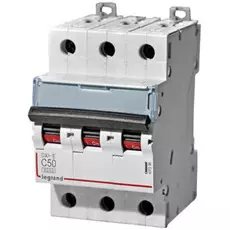 Автоматический выключатель Legrand 407296 DX-E 6000 - 6 кА - тип характеристики C, 3П, 230/400 В~,