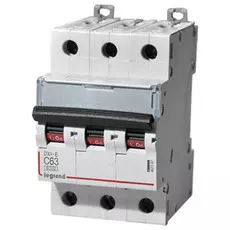Автоматический выключатель Legrand 407297 DX-E 6000 - 6 кА - тип характеристики C, 3П, 230/400 В~,