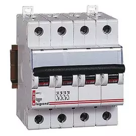 Автоматический выключатель Legrand 407309 DX-E 6000 - 6 кА - тип характеристики C, 4П, 230/400 В~, 40 А, 4 модуля