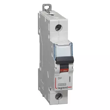 Автоматический выключатель Legrand 409108 DX 10000 - 16 кА - тип характеристики C, 1П, 230/400 В~, 2 А, 1 модуль