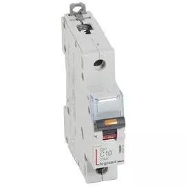 Автоматический выключатель Legrand 409754 DX 25 кА - тип характеристики С, 1П, 230/400 В~, 10 А, 1 модуль