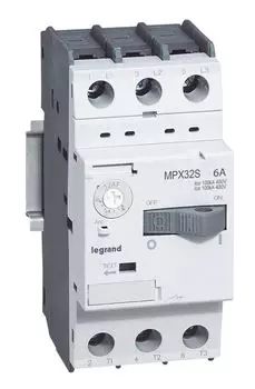 Автоматический выключатель Legrand 417306 MPX - 100 кА - для защиты электродвигателей, 3П, 32S 2,5A