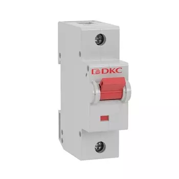 Автоматический выключатель модульный DKC MD125-1D100 1P 100А D 15kA, "YON"