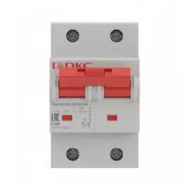 Автоматический выключатель модульный DKC MD125-2ND80 1P+N 80А D 20kA, "YON"