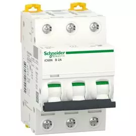 Автоматический выключатель Schneider Electric A9F73304 3P 4A (B)