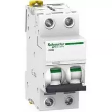 Автоматический выключатель Schneider Electric A9F79206 2P 6A (C)(серия "Acti 9 iC60N")