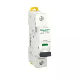 Автоматический выключатель Schneider Electric A9K24125 Acti 9 iK60 1P 25A (C)
