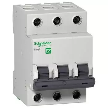 Автоматический выключатель Schneider Electric EZ9F34306 EASY 9 3P 6A (C)