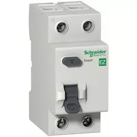 Автоматический выключатель Schneider Electric EZ9R34225 EASY 9 (УЗО) 2П 25А 30мА AC