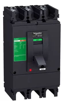 Автоматический выключатель Schneider Electric EZC400N3400N EasyPact EZC 400N 3P/3T 400A 36кA/415В